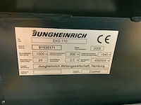 Jungheinrich - 2008 - eks110 - orderpicker met accu van 2024 - afbeelding 4 van  19