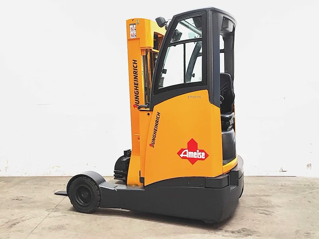Jungheinrich - 2009 - etv c16 - reach truck binnen/buiten - afbeelding 1 van  15