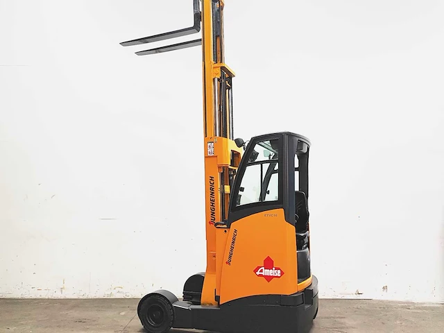 Jungheinrich - 2009 - etv c16 - reach truck binnen/buiten - afbeelding 9 van  15