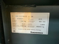 Jungheinrich - 2015 - eks110z280zz - orderpicker - afbeelding 7 van  15
