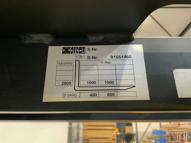 Jungheinrich - 2016 - eks110z280zz - orderpicker - afbeelding 19 van  19