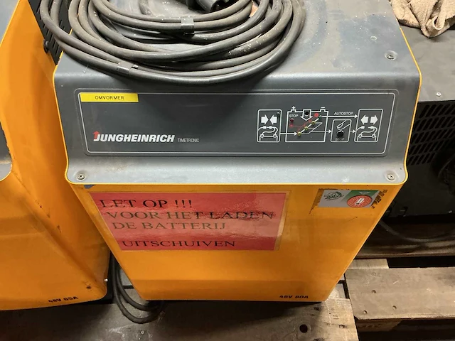 Jungheinrich - 48v 80a - acculaders - afbeelding 1 van  1