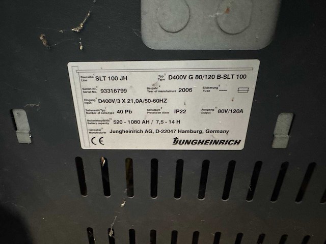 Jungheinrich - efg 540 - vorkheftruck - afbeelding 14 van  21