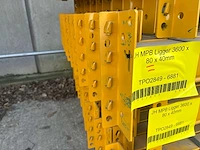 Jungheinrich - mpb - palletstelling ligger 3600 x 80 x 40 mm (98x) - afbeelding 3 van  5