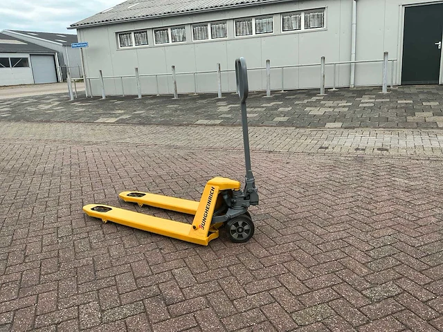 Jungheinrich 2 ton hand hydraulische palletwagen - afbeelding 5 van  6