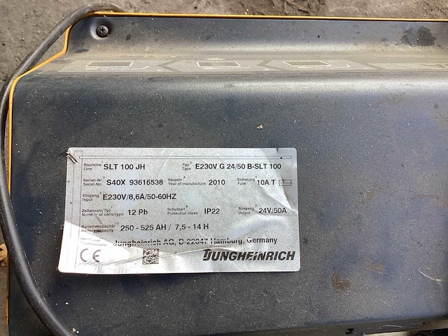 Jungheinrich acculader - afbeelding 6 van  6