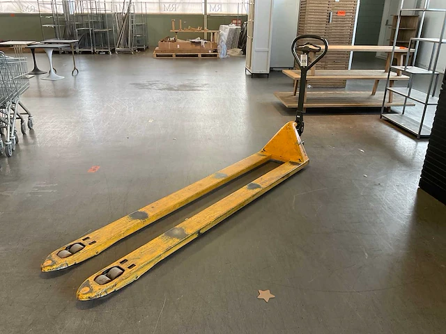 Jungheinrich am22 hand hydraulische palletwagen - afbeelding 3 van  6