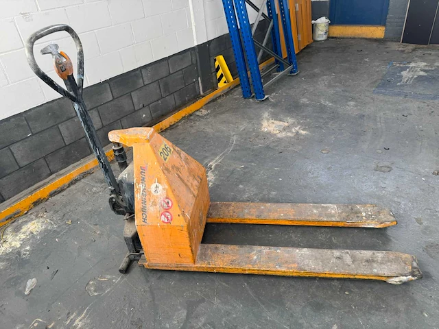 Jungheinrich amx-e hydraulische/ elektrische palletwagen - afbeelding 7 van  14