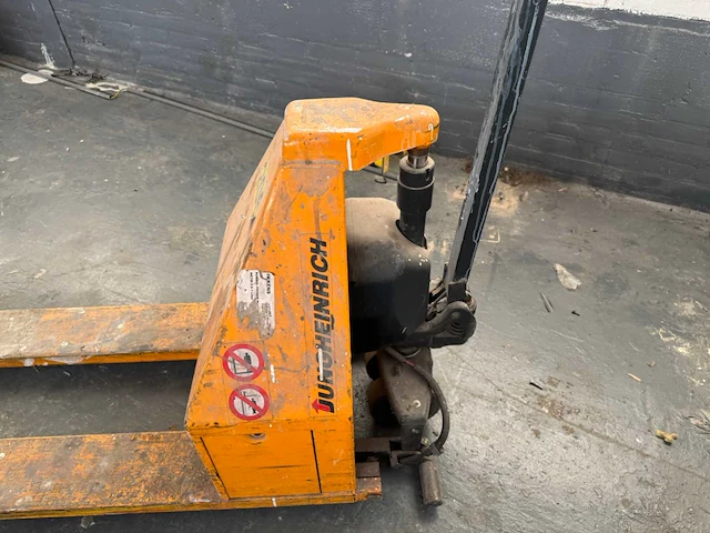 Jungheinrich amx-e hydraulische/ elektrische palletwagen - afbeelding 8 van  14