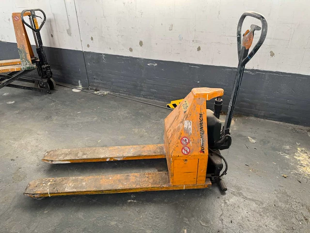 Jungheinrich amx-e hydraulische/ elektrische palletwagen - afbeelding 13 van  14