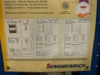 Jungheinrich e / mx 625n.1100. 7500 palletstelling (7x) - afbeelding 8 van  19