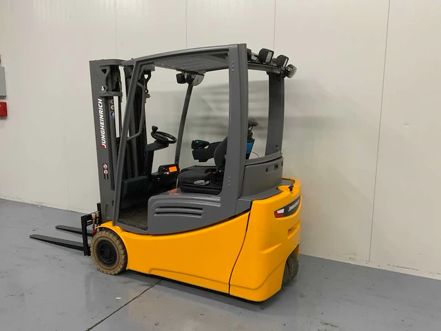 Jungheinrich efg 216 - 4.4m triplex, free-lift, side-shift - vorkheftruck - afbeelding 12 van  22