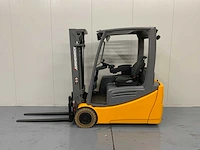 Jungheinrich efg 216 - 4.4m triplex, free-lift, side-shift - vorkheftruck - afbeelding 16 van  22