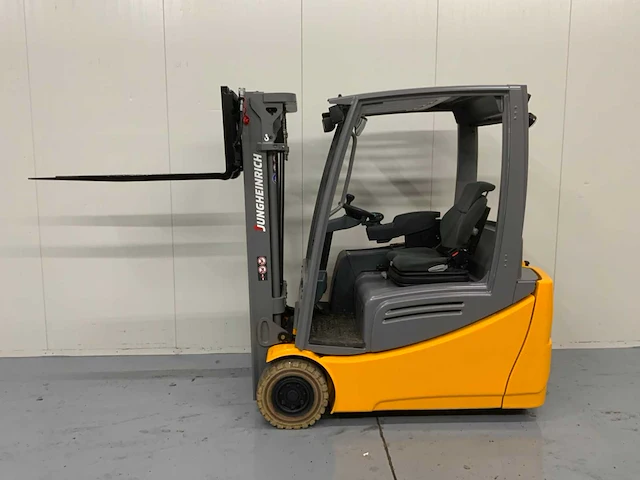 Jungheinrich efg 216 - 4.4m triplex, free-lift, side-shift - vorkheftruck - afbeelding 22 van  22
