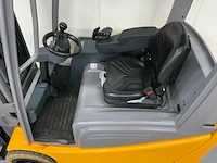 Jungheinrich efg 220 - 4.4m triplex, free-lift, side-shift - vorkheftruck - afbeelding 9 van  23