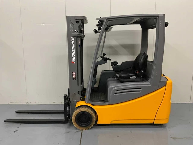 Jungheinrich efg 220 - 4.4m triplex, free-lift, side-shift - vorkheftruck - afbeelding 12 van  23
