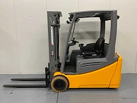Jungheinrich efg 220 - 4.4m triplex, free-lift, side-shift - vorkheftruck - afbeelding 12 van  23