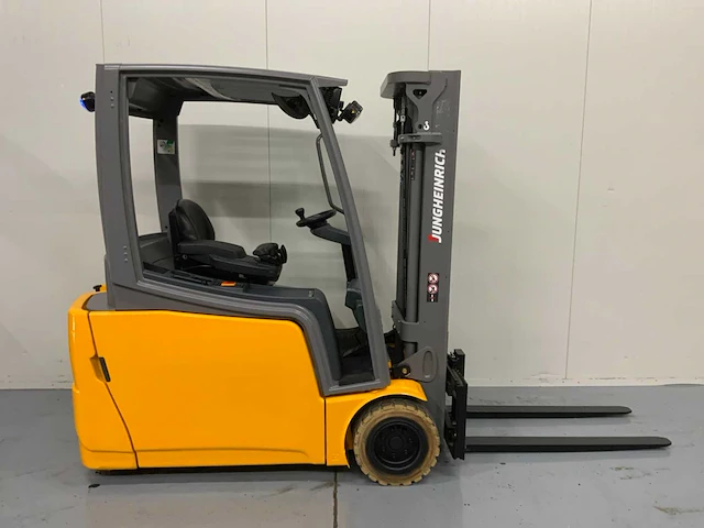 Jungheinrich efg 220 - 4.4m triplex, free-lift, side-shift - vorkheftruck - afbeelding 21 van  23