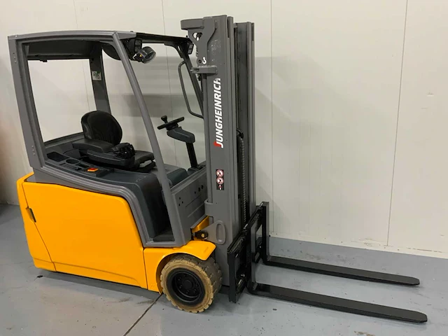 Jungheinrich efg 220 - 4.4m triplex, free-lift, side-shift - vorkheftruck - afbeelding 22 van  23