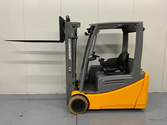 Jungheinrich efg 220 - 4.4m triplex, free-lift, side-shift - vorkheftruck - afbeelding 23 van  23