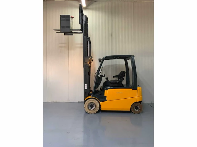 Jungheinrich efg 425 - 4.7m triplex, free-lift, side-shift - vorkheftruck - afbeelding 13 van  23