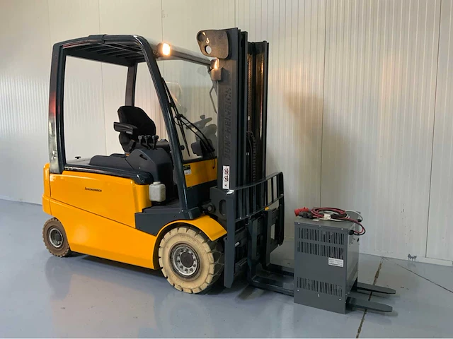 Jungheinrich efg 425 - 4.7m triplex, free-lift, side-shift - vorkheftruck - afbeelding 16 van  23