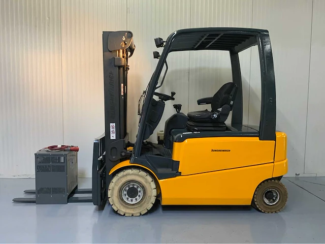 Jungheinrich efg 425 - 4.7m triplex, free-lift, side-shift - vorkheftruck - afbeelding 12 van  23