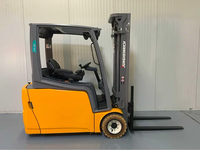 Jungheinrich efg218 - 4.8m triplex, free-lift, side-shift, fingertip besturing - vorkheftruck - afbeelding 15 van  19