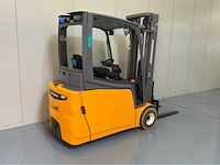 Jungheinrich efg218 - 4.8m triplex, free-lift, side-shift, fingertip besturing - vorkheftruck - afbeelding 4 van  19