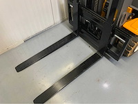 Jungheinrich efg218 - 4.8m triplex, free-lift, side-shift, fingertip besturing - vorkheftruck - afbeelding 7 van  19