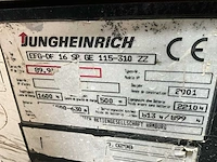 Jungheinrich efgdf16 vorkheftruck - afbeelding 10 van  18