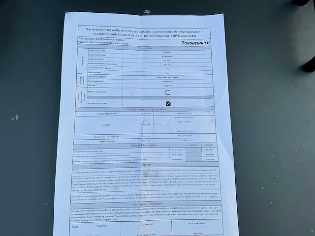 Jungheinrich eks110 orderpick truck 2019 - afbeelding 15 van  23