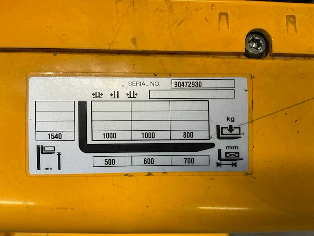 Jungheinrich emc 110 elektrische palletwagen - afbeelding 5 van  13