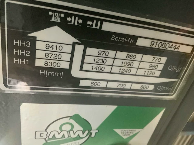 Jungheinrich etv 214 reach truck, camera, accu 2020 met automatisch vulsysteem - afbeelding 31 van  32