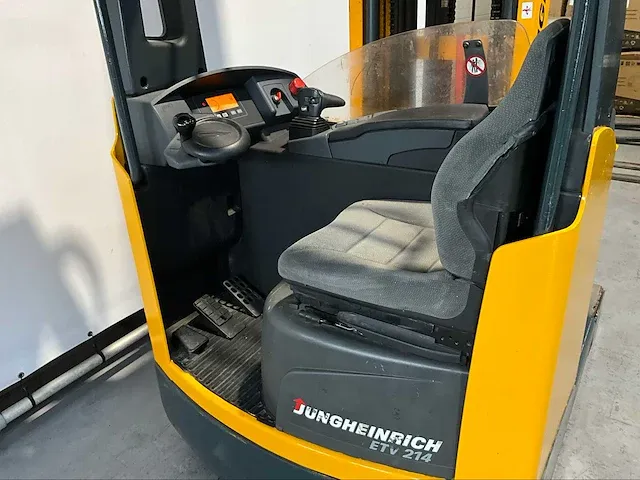 Jungheinrich etv 214 reach truck - afbeelding 7 van  19