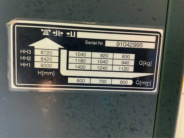 Jungheinrich etv 214 reach truck - afbeelding 11 van  21