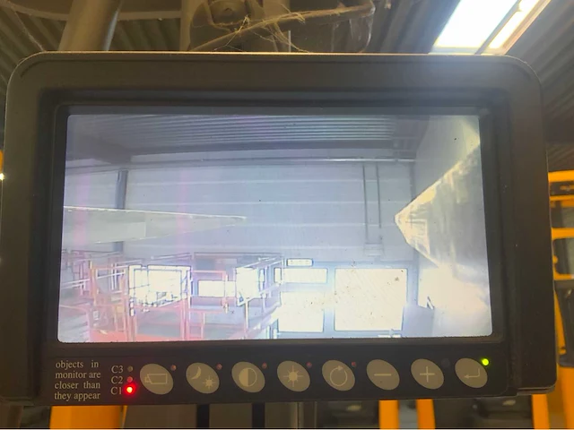 Jungheinrich etv 216 - 10.25m triplex - 4013 uren - reach truck camera op vork - afbeelding 9 van  17