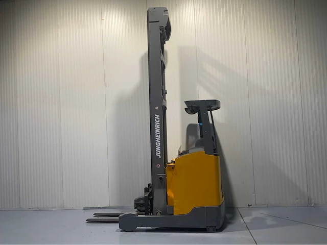 Jungheinrich etv 216 - 10.25m triplex - 4013 uren - reach truck camera op vork - afbeelding 10 van  17