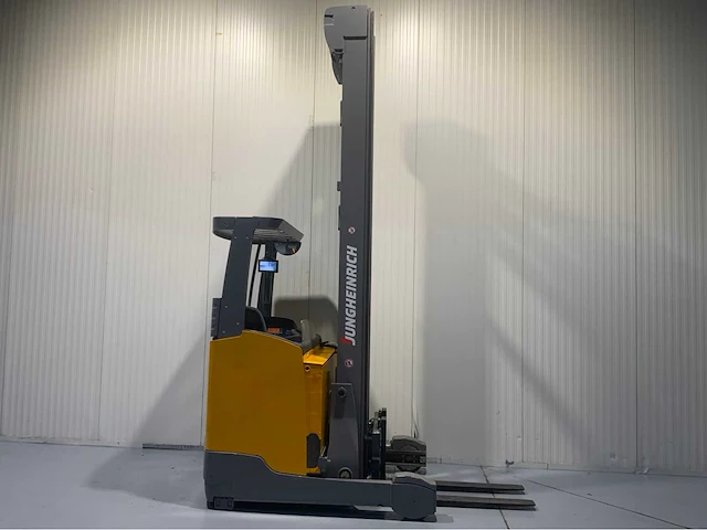 Jungheinrich etv 216 - 10.25m triplex - 4013 uren - reach truck camera op vork - afbeelding 15 van  17