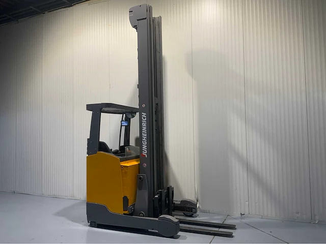 Jungheinrich etv 216 - 10.25m triplex - 4013 uren - reach truck camera op vork - afbeelding 16 van  17