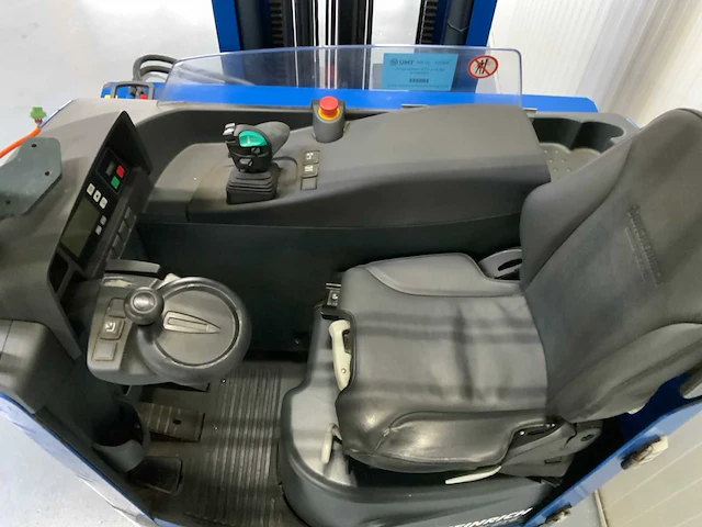 Jungheinrich etv 216 reach truck, camera op vork, acculader bj. 2015 - afbeelding 4 van  24