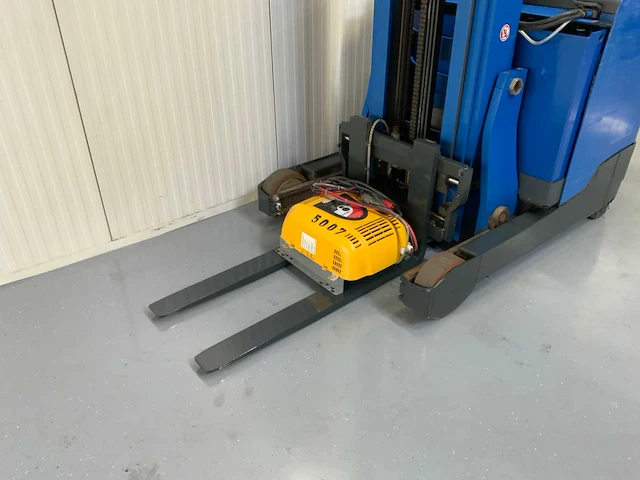 Jungheinrich etv 216 reach truck, camera op vork, acculader bj. 2015 - afbeelding 14 van  24