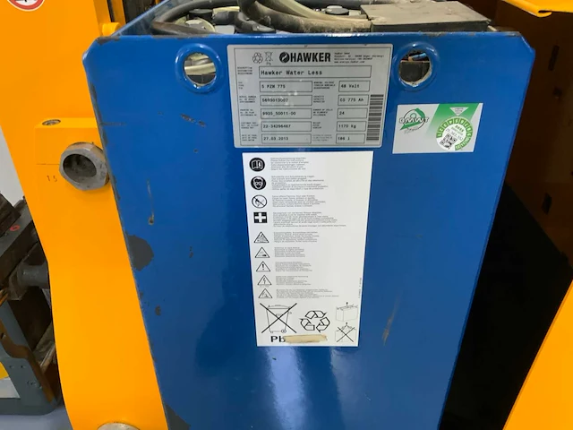 Jungheinrich etv 216 reach truck - afbeelding 9 van  17