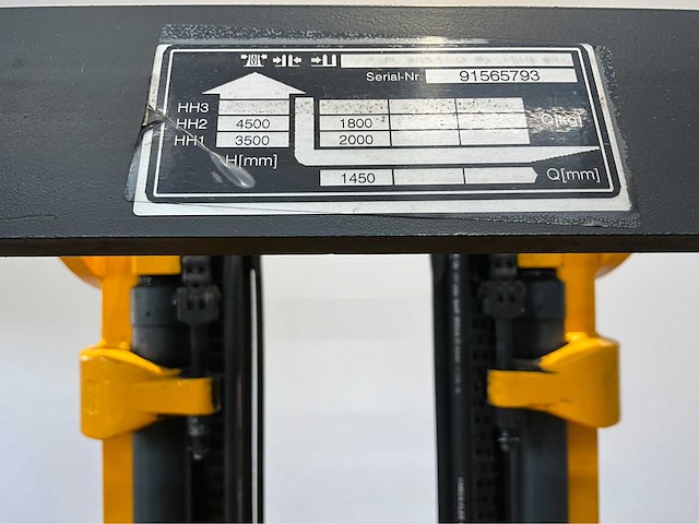 Jungheinrich etv 320 reach truck - afbeelding 14 van  24