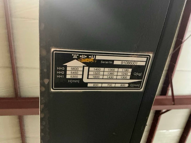 Jungheinrich etv c16 reach truck - afbeelding 3 van  11