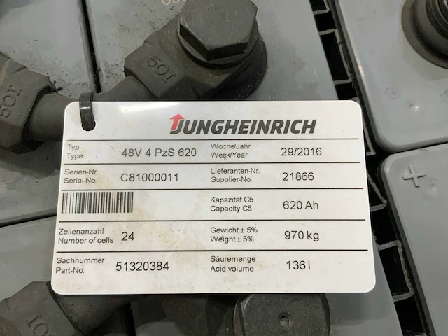 Jungheinrich etv216 reach truck - afbeelding 28 van  33