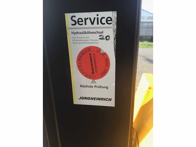 Jungheinrich vorkheftruck - afbeelding 10 van  19
