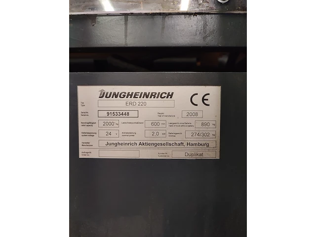 Jungheinrich - afbeelding 7 van  17