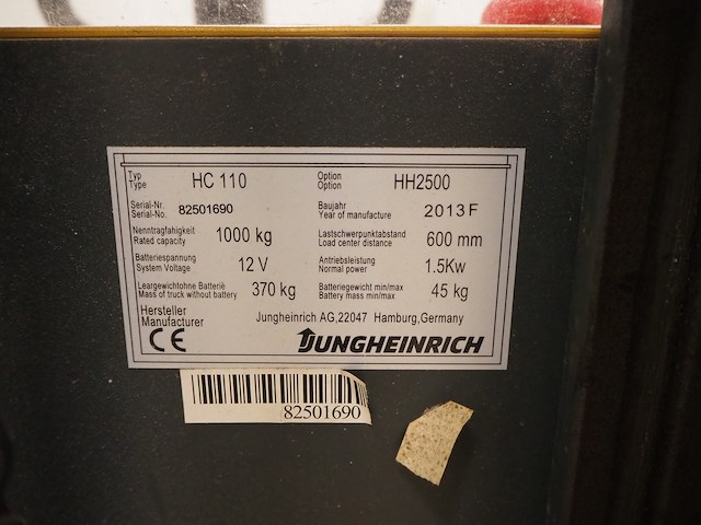 Jungheinrich - afbeelding 8 van  9