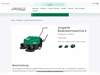 Jungwille - jw1100 -2025 achterloop veegmachine - afbeelding 9 van  15
